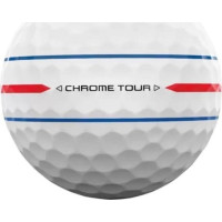 Мячи для гольфа Callaway Chrome Tour Triple Track 12шт, белые