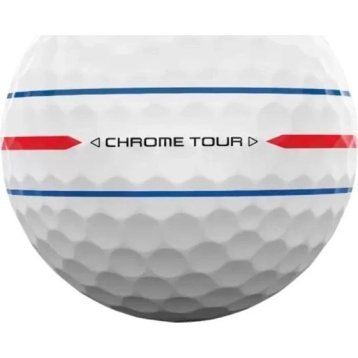 М'ячі для гольфу Callaway Chrome Tour Triple Track 12 шт, білі