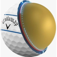 Мячи для гольфа Callaway Chrome Tour Triple Track 12шт, белые