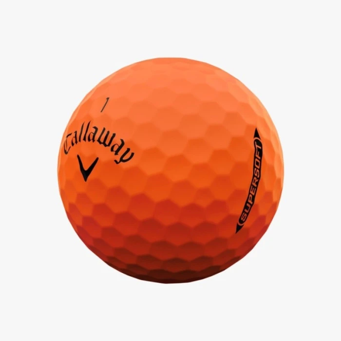 М'ячі для гольфу Callaway Supersoft 12 шт, помаранчеві