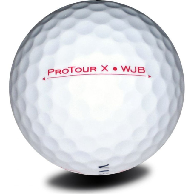 М'ячі для гольфу Vision PRO-TOUR X * WJB 12 шт, біло-червоний