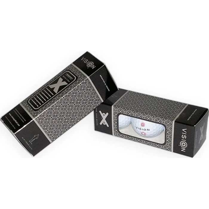 Мячи для гольфа Vision PRO-TOUR X*WJB 12 шт, бело-красный