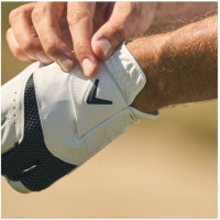 Рукавички для гольфу Callaway Weather Spann MLH р. XL 2 шт, біло-чорні