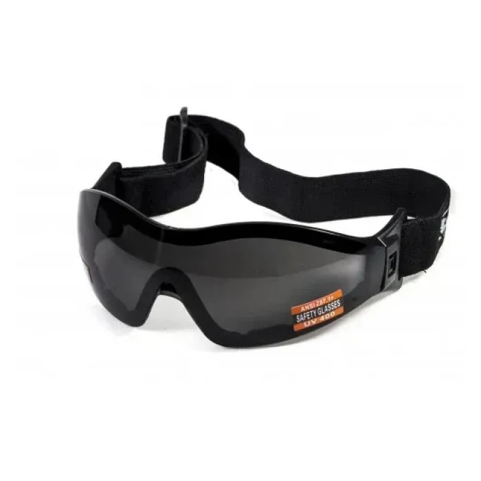 Окуляри лижні з ущільнювачем Global Vision Z-33 Anti-Fog, чорні