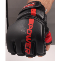 Рукавички для MMA PowerPlay 3093 розмір M, чорні