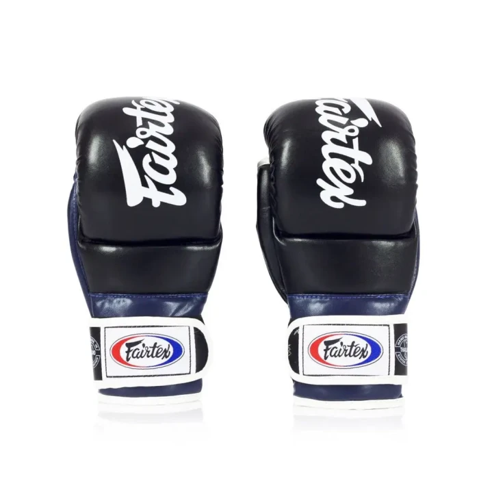 Перчатки греплинговые для ММА Fairtex FGV18 размер XL, черно-синие