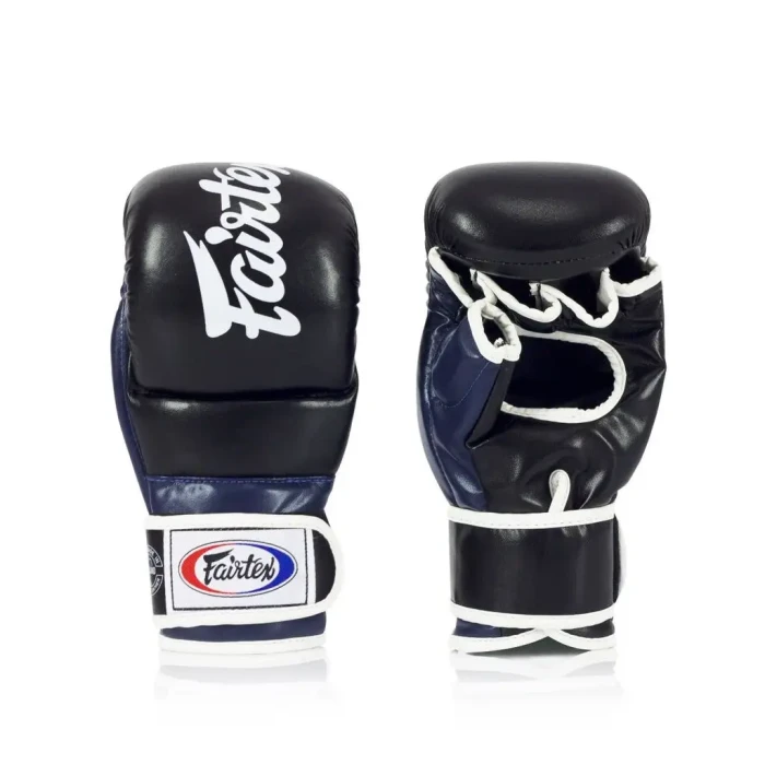 Перчатки греплинговые для ММА Fairtex FGV18 размер XL, черно-синие