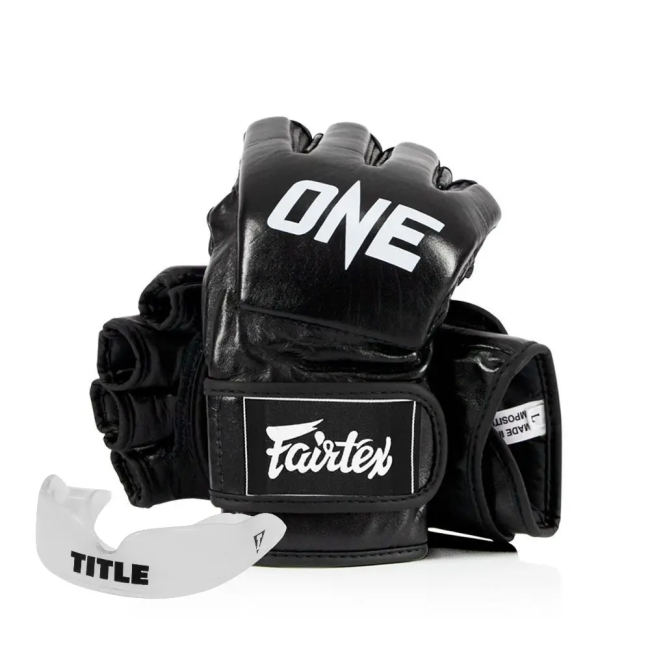 Рукавички греплінгові для ММА Fairtex FGV12 ONE розмір M, чорні