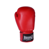 Рукавички боксерські PowerPlay 3004 Classic 12 унцій, червоні