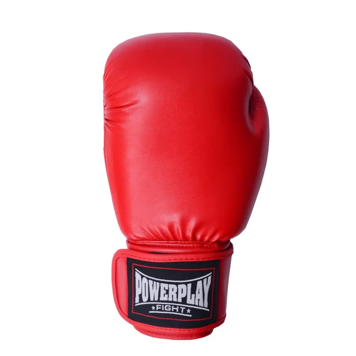 Перчатки боксерские PowerPlay 3004 Classic 12 унций, красные