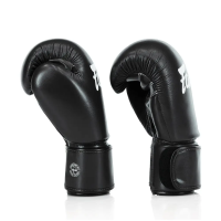 Рукавички боксерські з бинтами Fairtex Amateur BGV27 14 унцій, чорні
