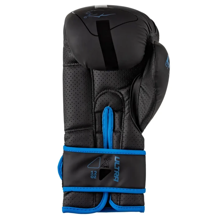 Рукавички боксерські PowerPlay 3024 Ultra Mat розмір 12 унцій, чорно-сині