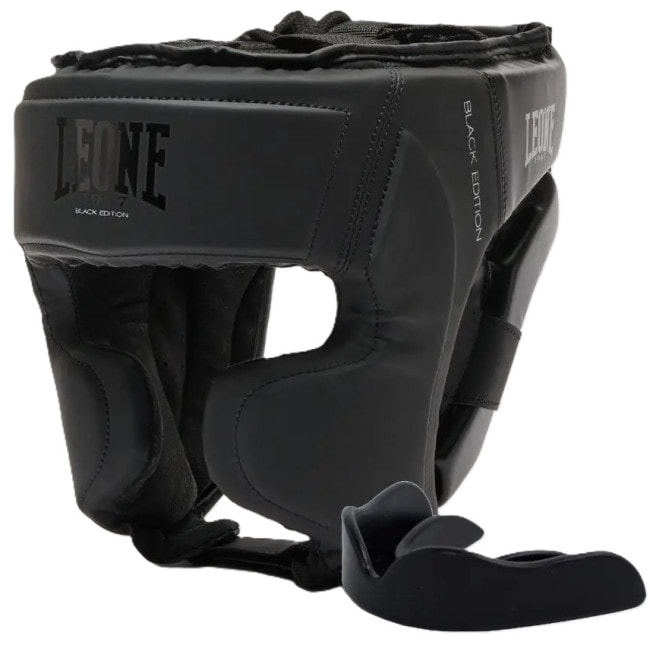 Шлем боксерский с капой Leone CS435 размер M черный