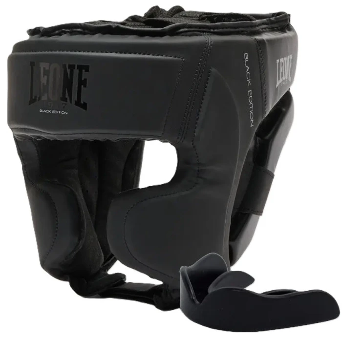Шлем боксерский с капой Leone CS435 размер M черный
