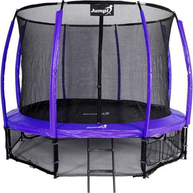 Батут Jumpi Maxy Comfort Plus с внутренней сеткой 10 футов 312 см фиолетовый