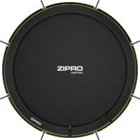 Батут Zipro Jump Pro Premium с внутренней сеткой 14 футов 435 см черно-зеленый