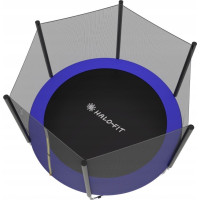 Батут Halo-Fit Standard з зовнішньою сіткою 10 футів 305 см чорно-синій