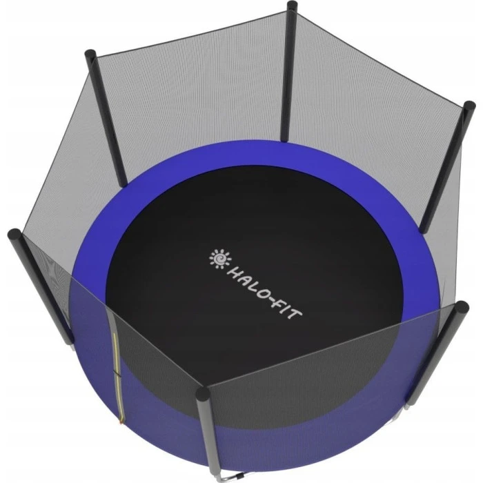 Батут Halo-Fit Standard с наружной сеткой 10 футов 305 см черно-синий