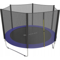 Батут Halo-Fit Standard з зовнішньою сіткою 10 футів 305 см чорно-синій