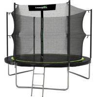 Батут Lean Sport Pro з внутрішньою сіткою 14 футів 426 см чорний