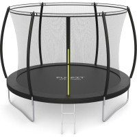 Батут Funfit 3120 с внутренней сеткой 10 футов 312 см черный