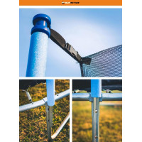 Батут SunActive TR 10FT-2 з внутрішньою сіткою 10 футів 312 см блакитний