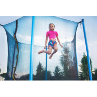 Батут SunActive TR 10FT-2 з внутрішньою сіткою 10 футів 312 см блакитний