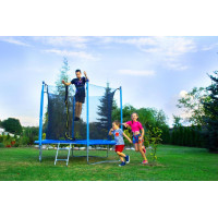 Батут SunActive TR 10FT-2 з внутрішньою сіткою 10 футів 312 см блакитний