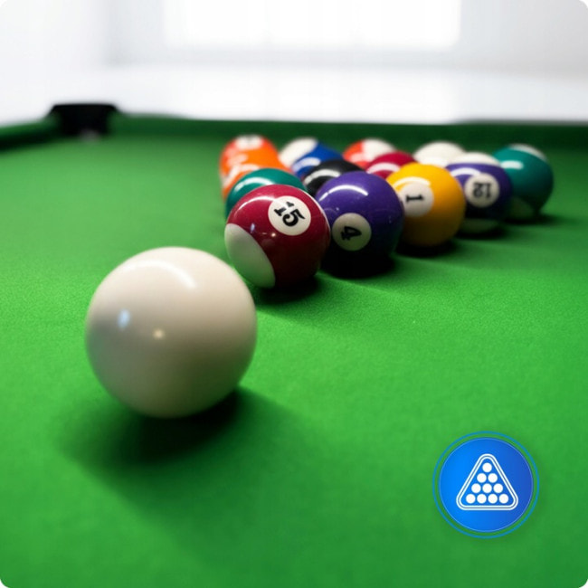 Бильярдный стол THUNDER BOLD-BROWN 8FT, 244 х 132 х 81 см