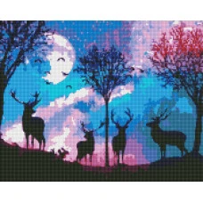 Діамантова мозаїка Казковий ліс Ramiz 40 х 50 см