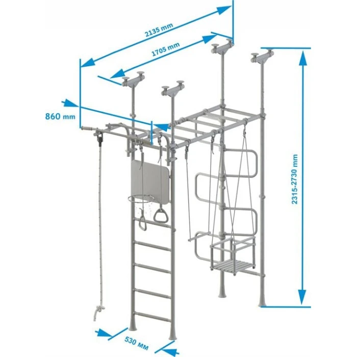 Дитячий ігровий майданчик Monkey Pegas 2