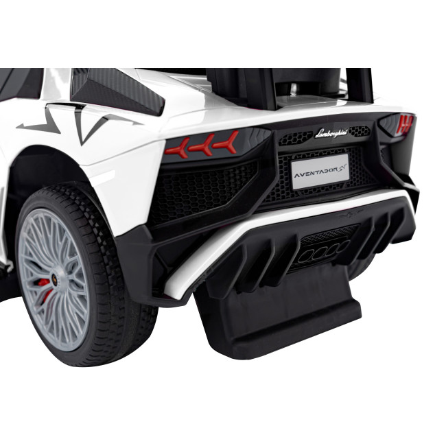 Дитячий толокар Lamborghini Aventador SV Ride-On білий