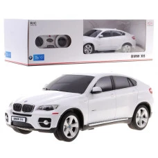 BMW X6 белый RASTAR модель 1:24 Внедорожник на дистанционном управлении + пульт