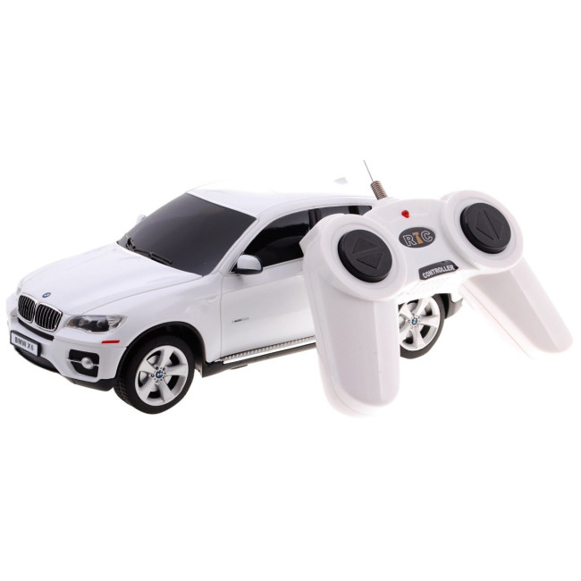 BMW X6 білий RASTAR модель 1:24 Позашляховик на дистанційному керуванні + пульт