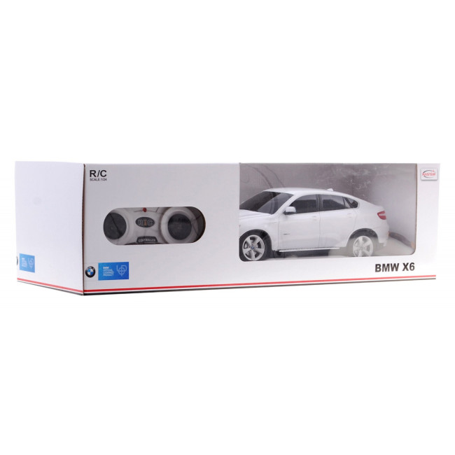 BMW X6 білий RASTAR модель 1:24 Позашляховик на дистанційному керуванні + пульт