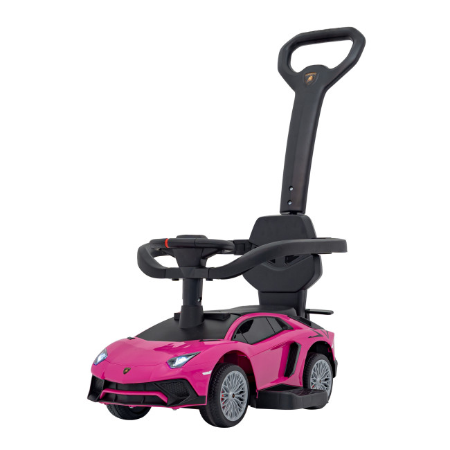 Детский толокар Lamborghini Aventador SV Ride-On розовый