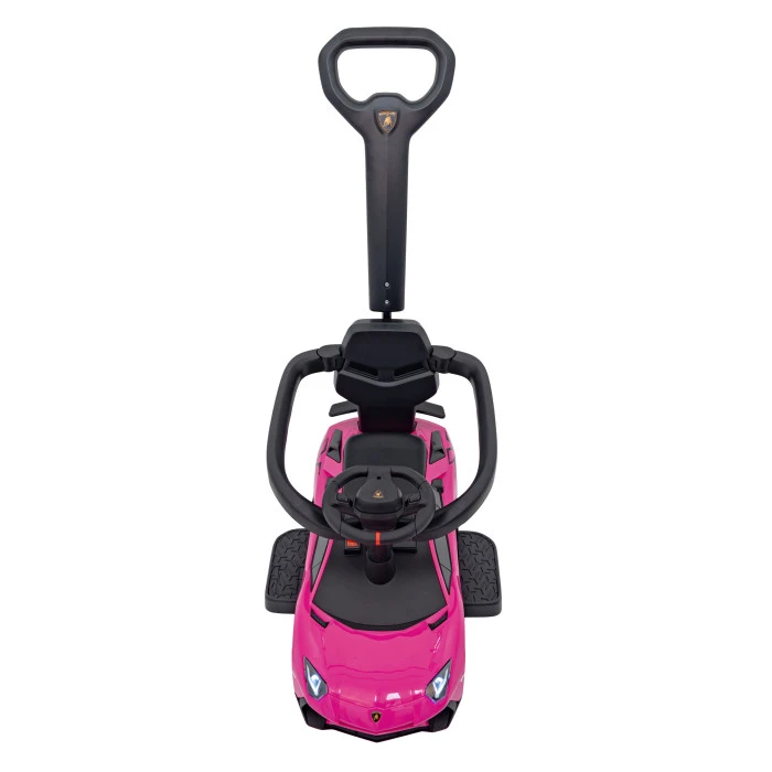 Дитячий толокар Lamborghini Aventador SV Ride-On рожевий