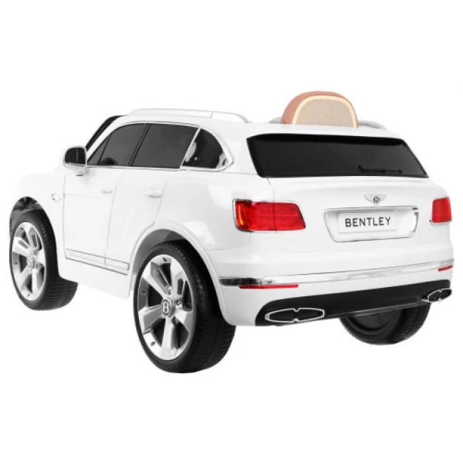 Детская аккумуляторная машинка Bentley Bentayga Белая