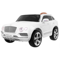Детская аккумуляторная машинка Bentley Bentayga Белая