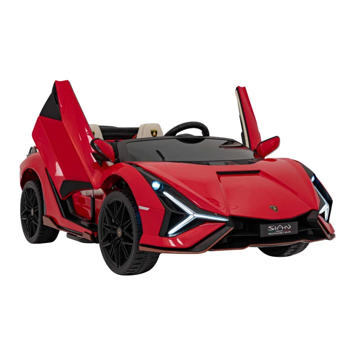Дитяча акумуляторна машинка Lamborghini SIAN Red