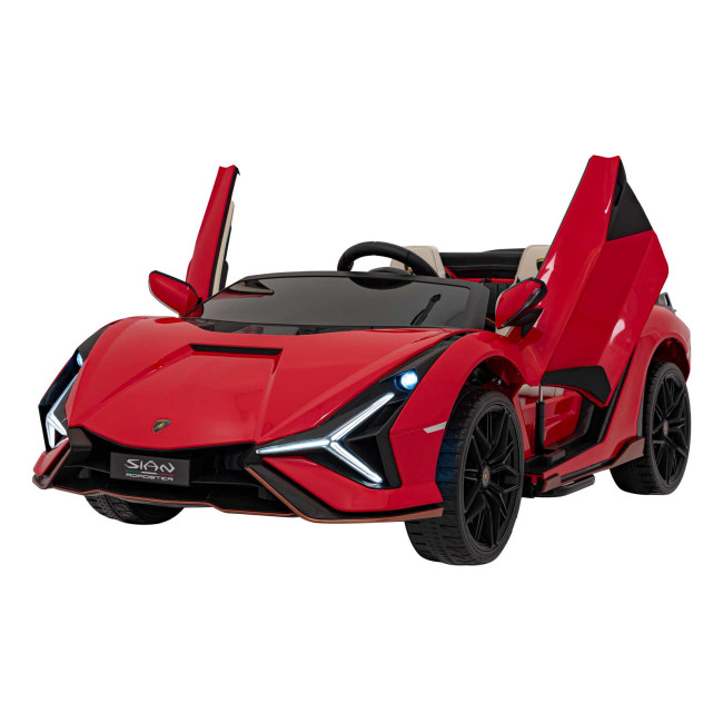 Детская аккумуляторная машинка Lamborghini SIAN Red