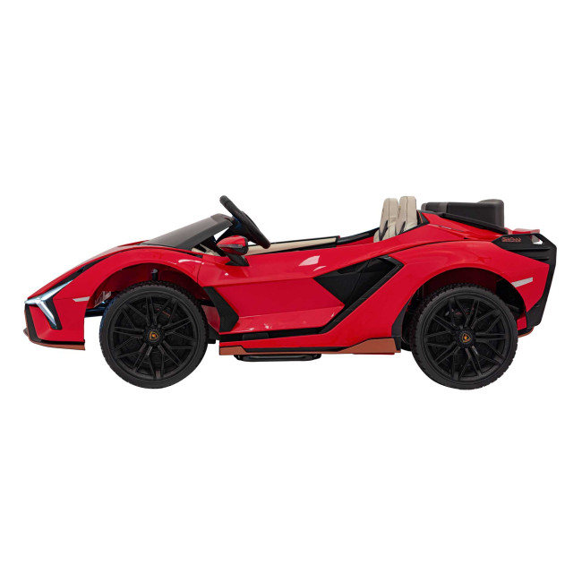 Детская аккумуляторная машинка Lamborghini SIAN Red