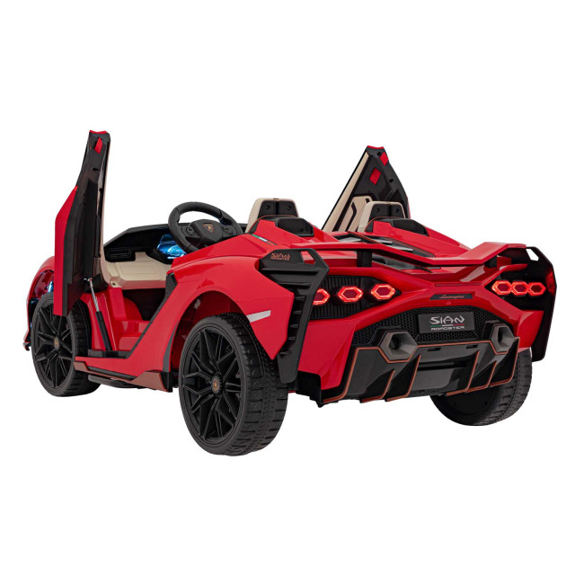Детская аккумуляторная машинка Lamborghini SIAN Red