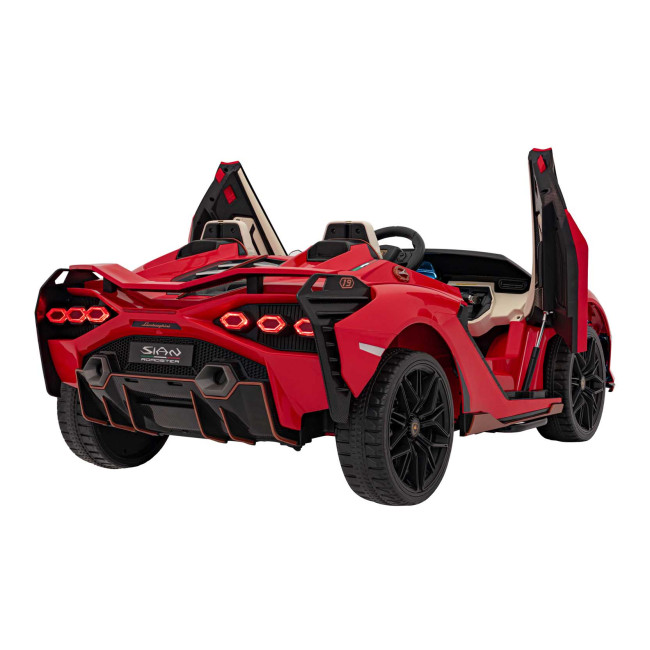 Детская аккумуляторная машинка Lamborghini SIAN Red