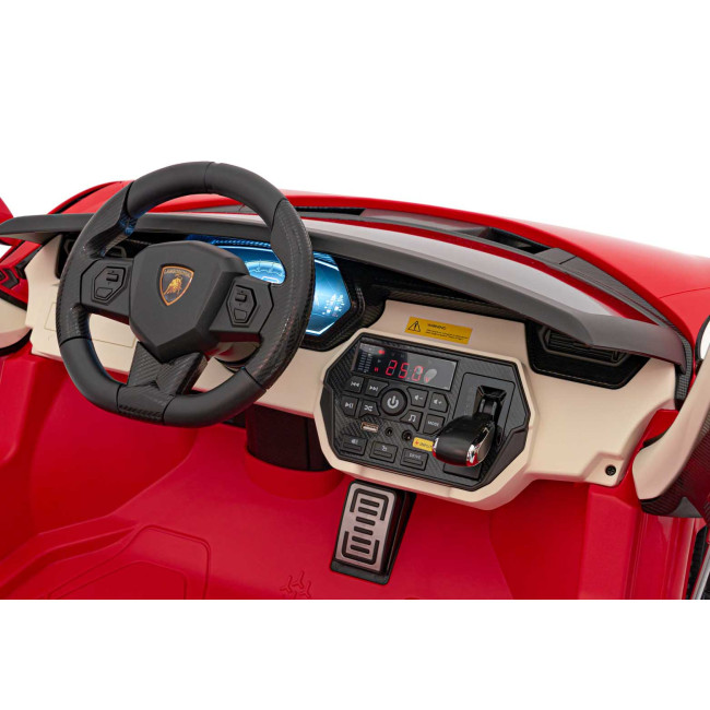 Детская аккумуляторная машинка Lamborghini SIAN Red