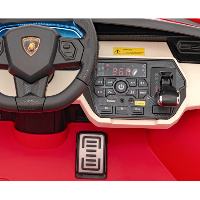 Детская аккумуляторная машинка Lamborghini SIAN Red