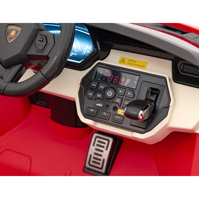 Детская аккумуляторная машинка Lamborghini SIAN Red
