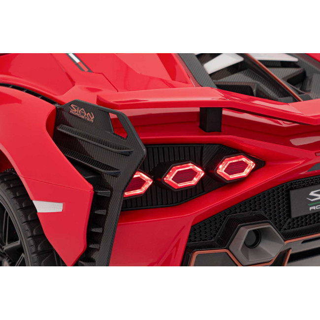 Детская аккумуляторная машинка Lamborghini SIAN Red
