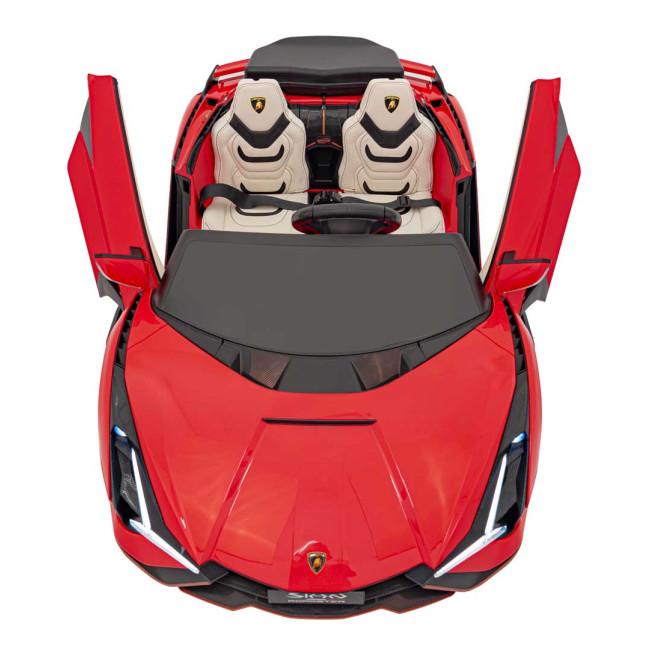Детская аккумуляторная машинка Lamborghini SIAN Red