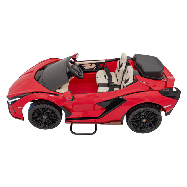 Детская аккумуляторная машинка Lamborghini SIAN Red